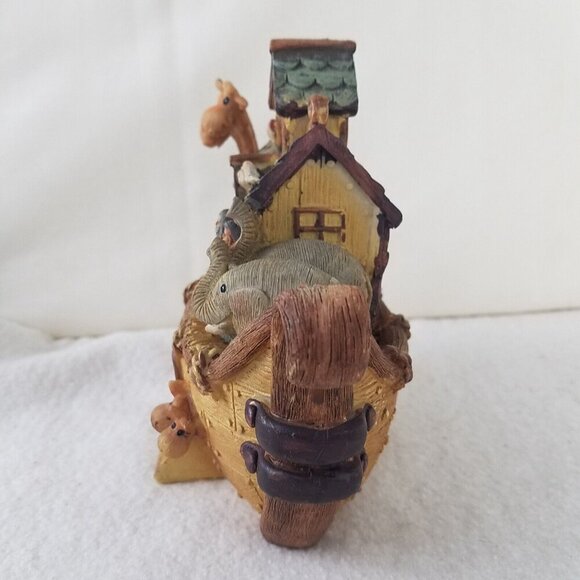 Noah's Ark Resin Statue W0094 animals pairs Tii Collections resin figurine bible - Picture 2 of 11